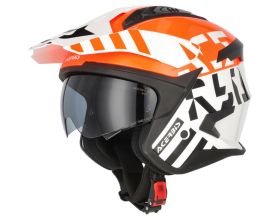 ΚΡΑΝΟΣ ΜΗΧΑΝΗΣ ACERBIS - Jet Aria Evo graphic white/orange - 