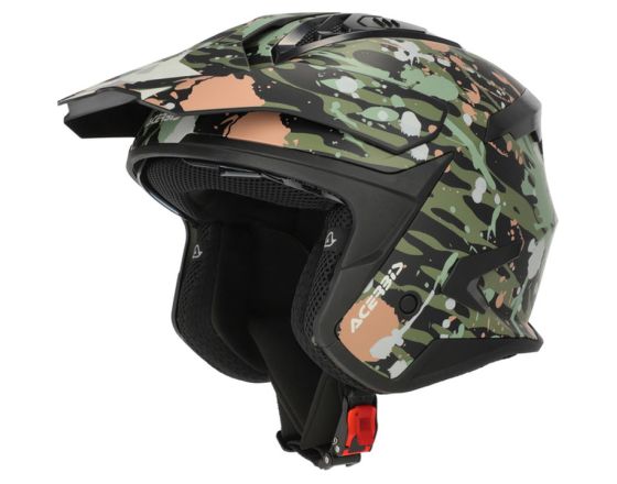 ΚΡΑΝΟΣ ΜΗΧΑΝΗΣ ACERBIS - Jet Aria Evo graphic green/brown