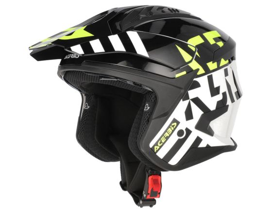 ΚΡΑΝΟΣ ΜΗΧΑΝΗΣ ACERBIS - Jet Aria Evo graphic black/fluo yellow