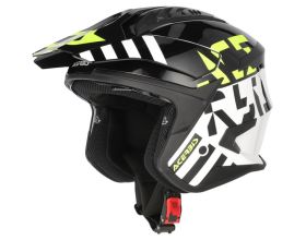 ΚΡΑΝΟΣ ΜΗΧΑΝΗΣ ACERBIS - Jet Aria Evo graphic black/fluo yellow - 