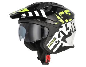 ΚΡΑΝΟΣ ΜΗΧΑΝΗΣ ACERBIS - Jet Aria Evo graphic black/fluo yellow - 