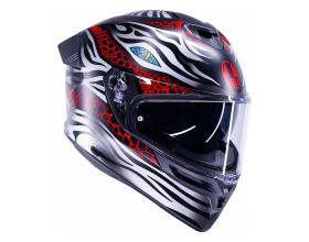 ΚΡΑΝΟΣ ΜΗΧΑΝΗΣ AGV - K5 E22.06 Viverna matt black/grey/red