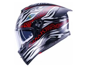 ΚΡΑΝΟΣ ΜΗΧΑΝΗΣ AGV - K5 E22.06 Viverna matt black/grey/red - 