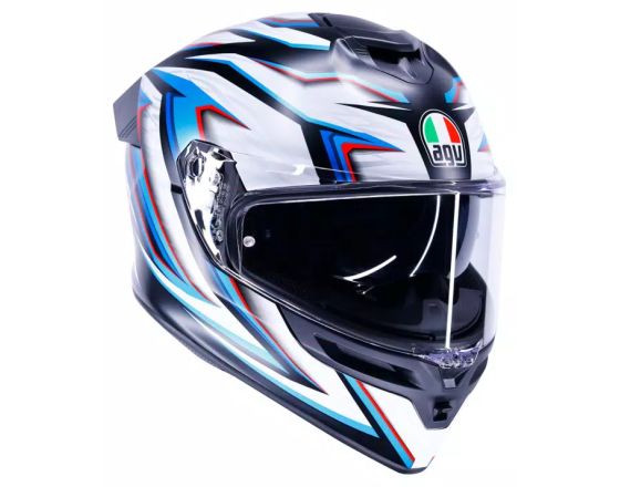 ΚΡΑΝΟΣ ΜΗΧΑΝΗΣ AGV - K5 E22.06 Zenithar matt black/white/blue