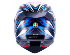 ΚΡΑΝΟΣ ΜΗΧΑΝΗΣ AGV - K5 E22.06 Zenithar matt black/white/blue - 