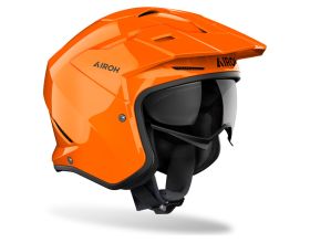 ΚΡΑΝΟΣ ΜΗΧΑΝΗΣ AIROH - Kombakt Orange Gloss - 