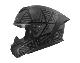 ΚΡΑΝΟΣ ΜΗΧΑΝΗΣ LS2 - Rapid 3 FF820 22.06 Labyrinth black/grey - 