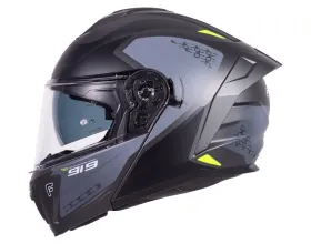 ΚΡΑΝΟΣ ΜΗΧΑΝΗΣ PILOT - Spyder F-Line Black/Grey/Fluo Matt