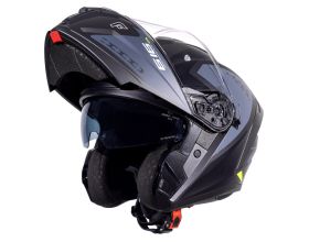 ΚΡΑΝΟΣ ΜΗΧΑΝΗΣ PILOT - Spyder F-Line Black/Grey/Fluo Matt - 