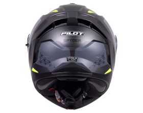 ΚΡΑΝΟΣ ΜΗΧΑΝΗΣ PILOT - Spyder F-Line Black/Grey/Fluo Matt - 