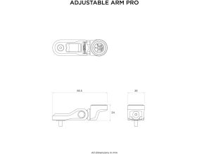 ΒΡΑΧΙΟΝΑΣ QUAD LOCK® - Adjustable Arm PRO QLP-HBR-PRO-ADJ - 