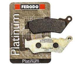 Ferodo μπροστά platinum τακάκια Yamaha XT660 R '04 FDB2006P