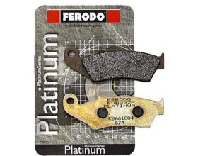 Ferodo μπροστά platinum τακάκια Transalp XLV 650 / XLV 700 (No ABS) FDB892P