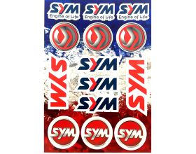 Αυτοκόλλητα Sym Moto stickers