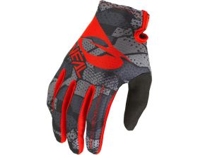Oneal Matrix Camo gloves V.22 black/red
