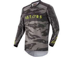 Alpinestars MX Shirt Racer Tactical grey/camo/yellow