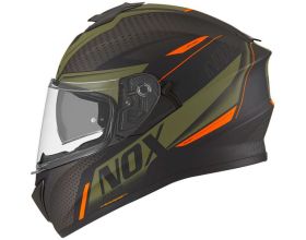 Nox N918 Meta mat khaki/orange