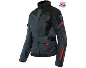 DAINESE Lady Tempest 3 D-Dry® ebony/black/lava red