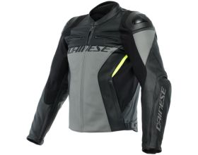 DAINESE Racing 4 Leather charcoal-gray/black