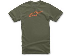 ALPINESTARS T-Shirt Ageless Classic TEE military/orange