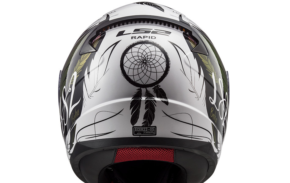  LS2 - Rapid FF353 Boho white/black/pink12