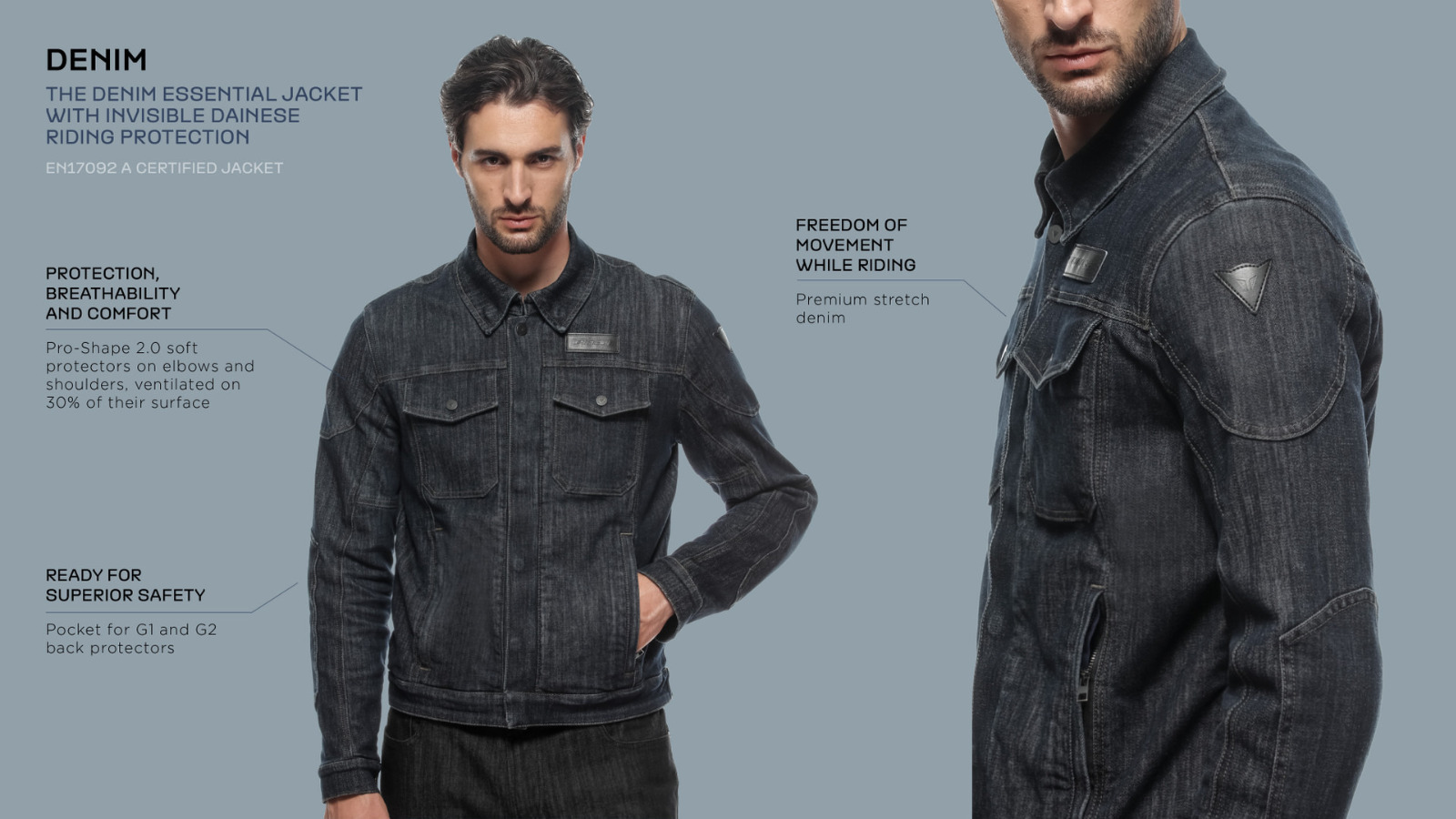 DAINESE - Denim Tex 1