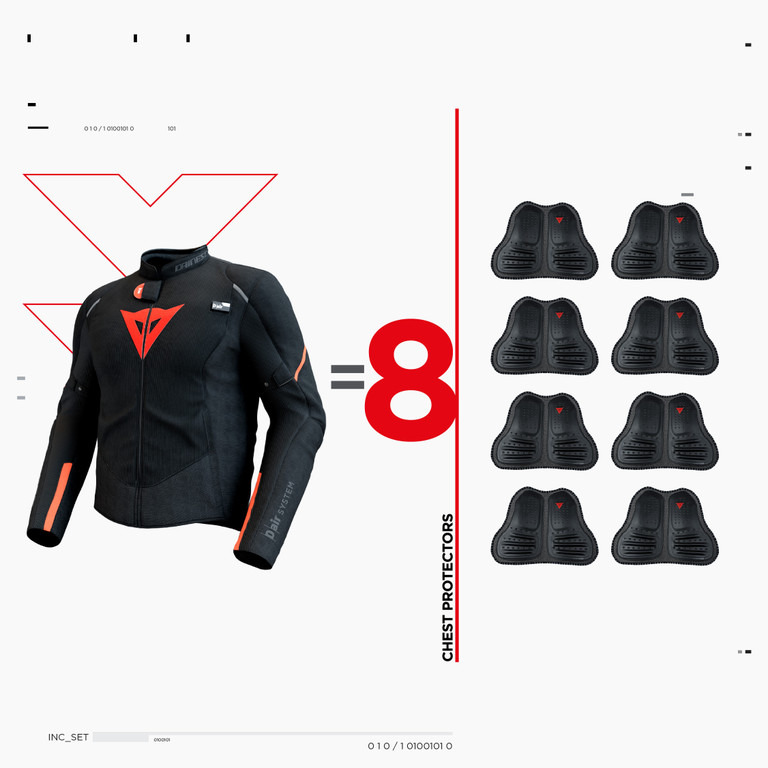 DAINESE - Smart Jacket LS Sport D-air® 3