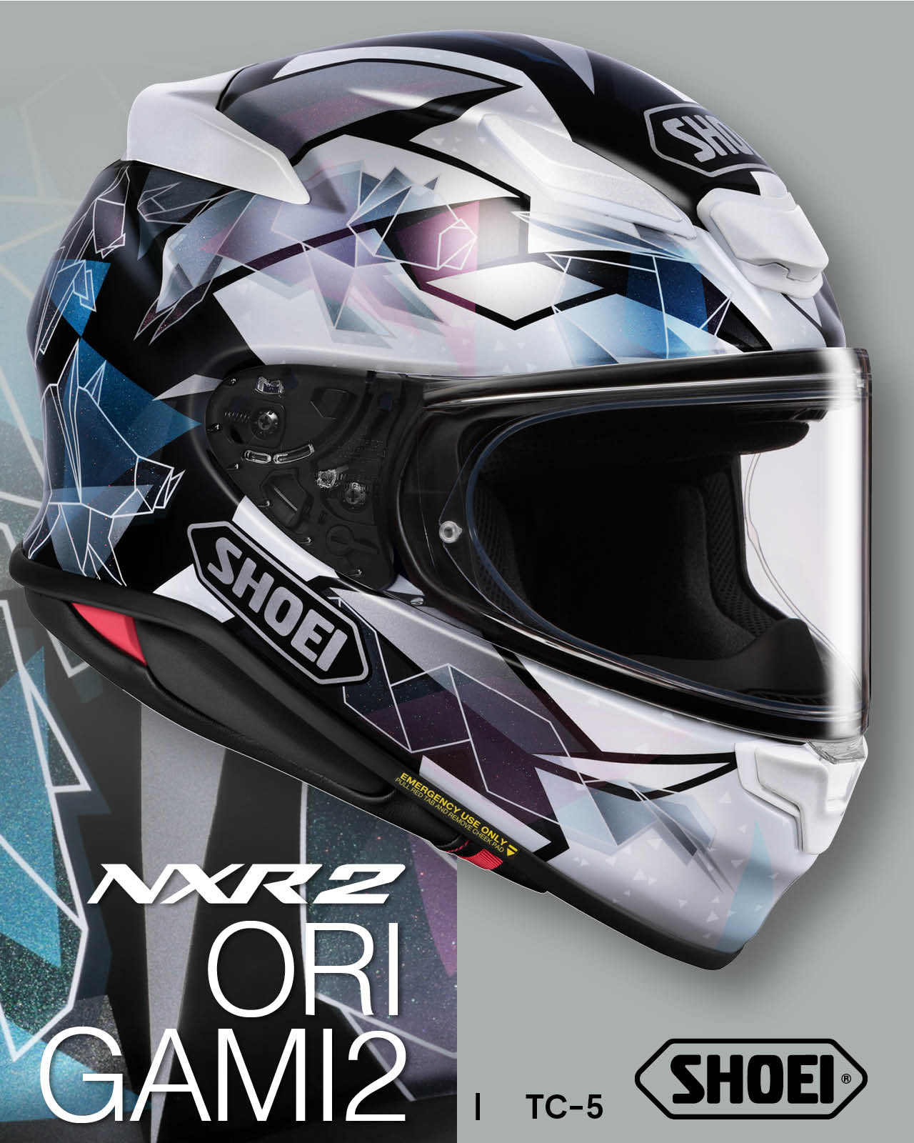 SHOEI - NXR 2 Origami2