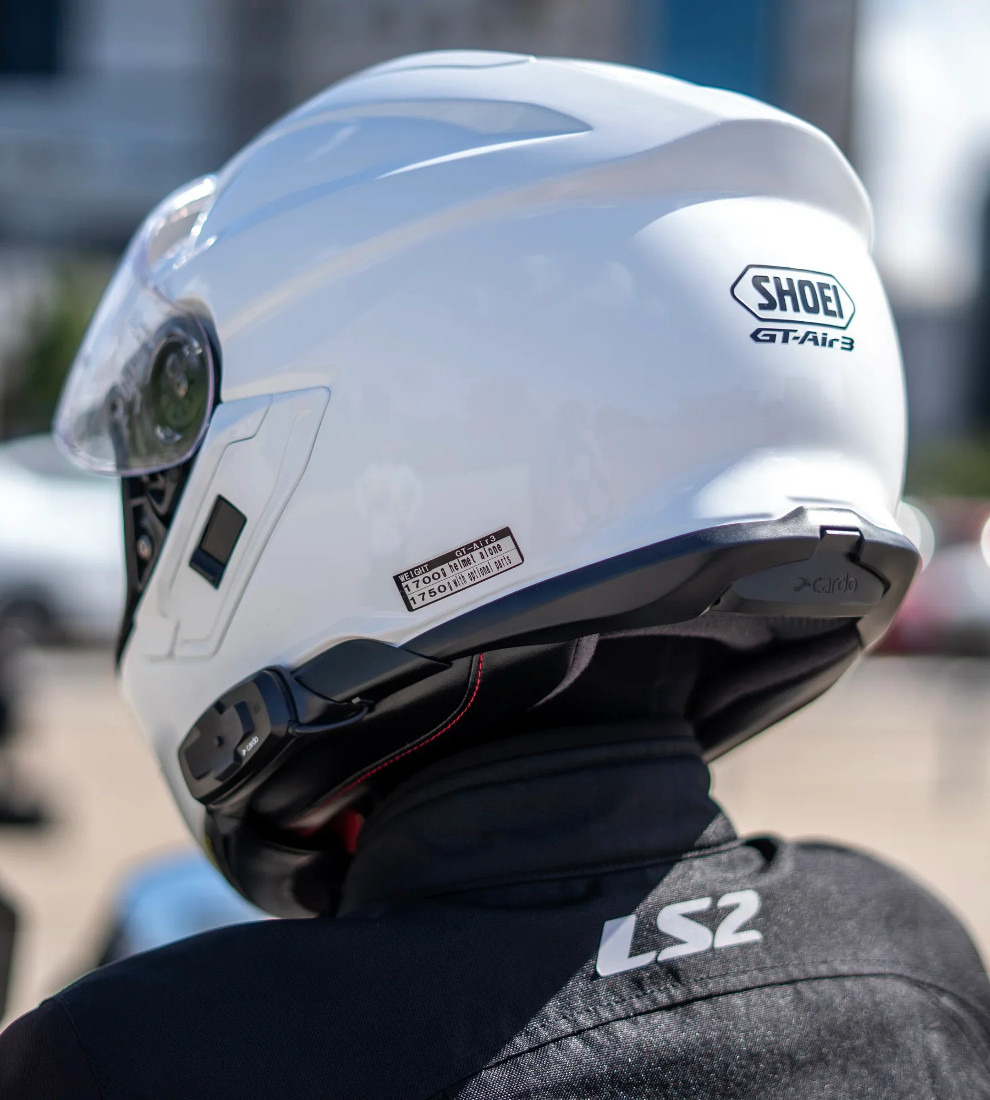 Cardo PACKTALK-S για SHOEI Gen 3 DMC και επικοινωνία